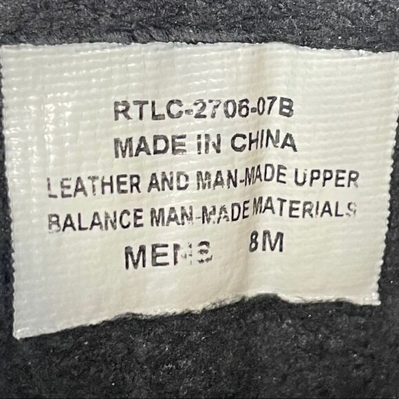 KHOMBU Men’s Thinsulate Leather Waterproof Boots 8 - Picture 8 of 9